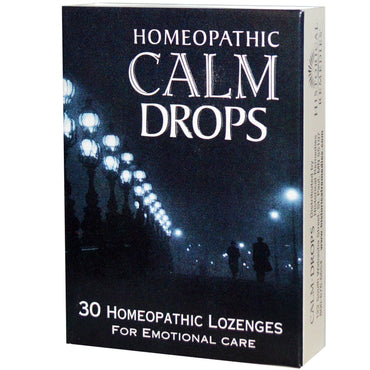 Remedios históricos, gotas homeopáticas calmantes, 30 pastillas homeopáticas