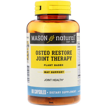 Mason Natural, Terapia articular Osteo Restore, 60 cápsulas