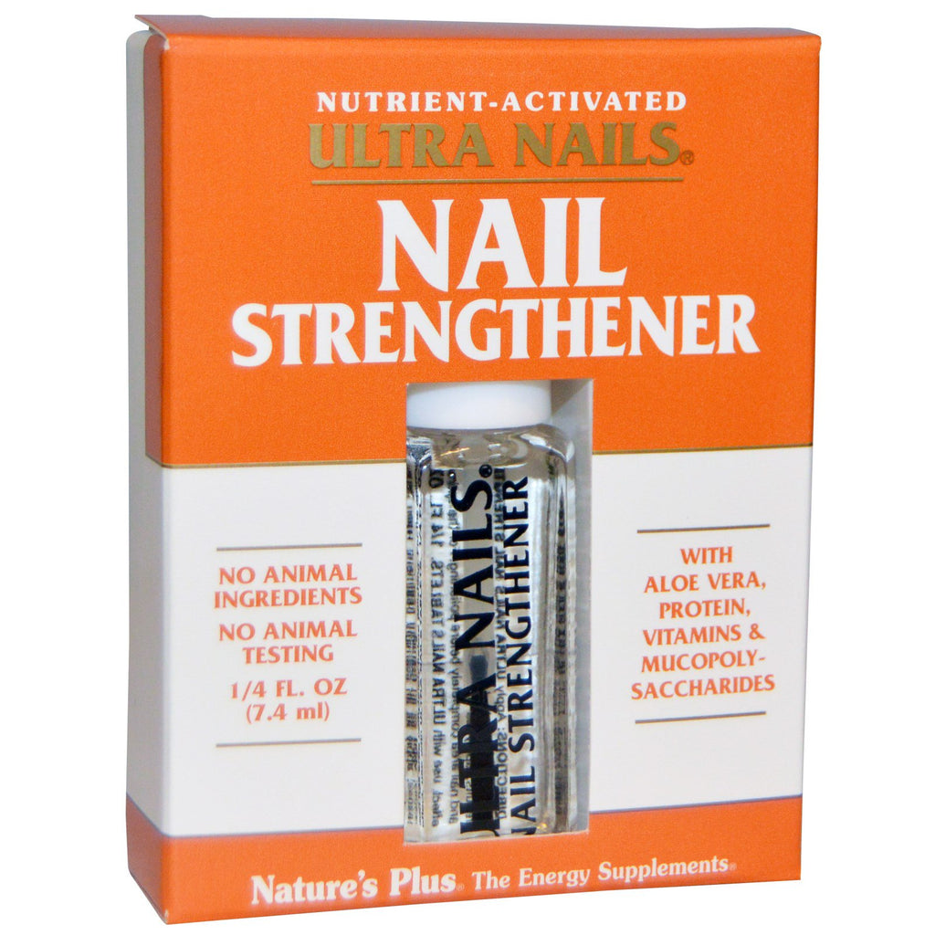 Nature's Plus, Ultra Nails, Wzmacniacz do paznokci, 1/4 uncji (7,4 ml)