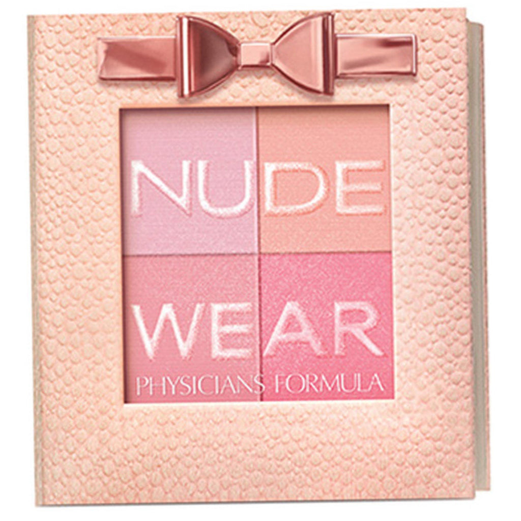 Physician's Formula, Inc., Nude Wear, Rozświetlający róż w kolorze nude, Naturalny, 0,17 oz (5 g)