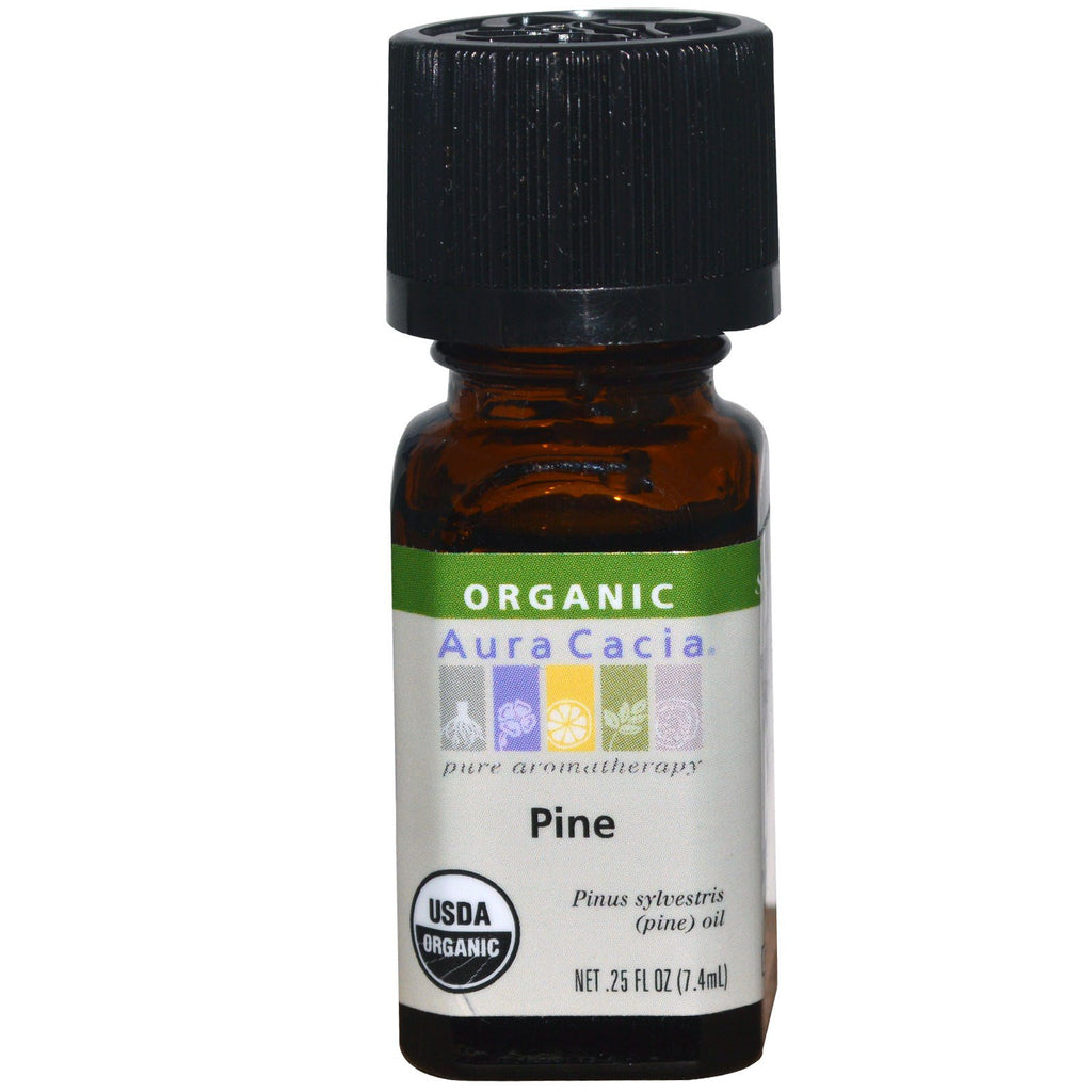 Aura Cacia, , Pine, .25 fl oz (7.4 ml)