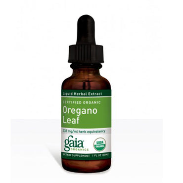 Gaia Herbs, zertifiziertes Oreganoblatt, 1 fl oz (30 ml)