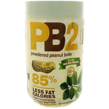 PB2 Foods, PB2, Powdered Peanut Butter, 16 oz (453.6 g)