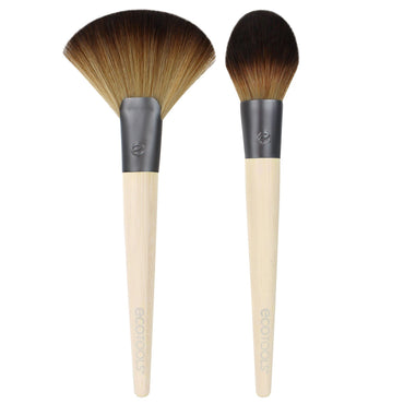 Ecotools, Definitions- und Highlight-Duo, 2 Pinsel