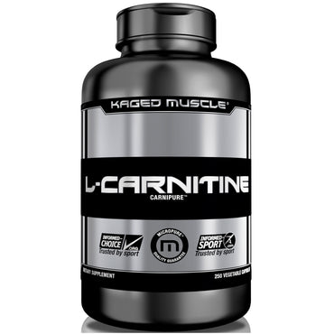 Kaged Muscle, L-Carnitine, 250 Veggie Caps
