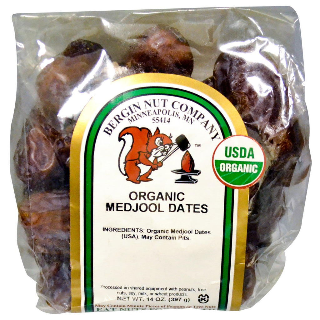 Bergin Fruit and Nut Company, Medjool-dadels, 14 oz (397 g)