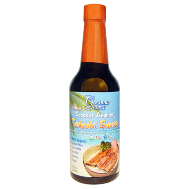 Segreto di cocco, salsa Teriyaki, aminoacidi al cocco, 296 ml (10 fl oz)