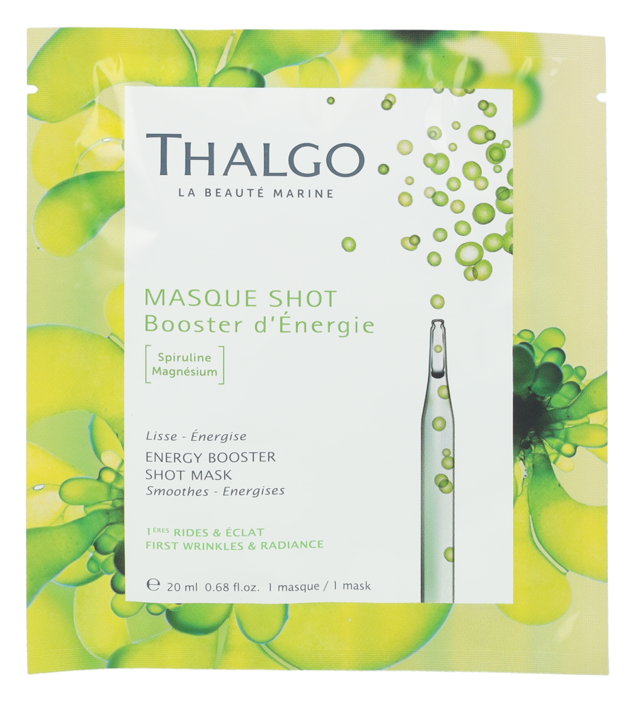 Thalgo Masque Booster Énergétique Shot 20 ml