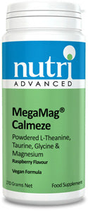 Nutri advanced megamag® calmeze (frambuesa) magnesio en polvo 270g