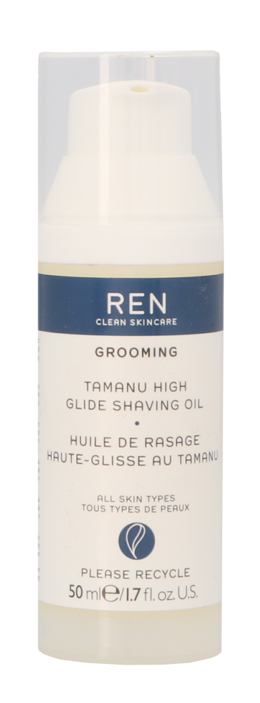 REN Grooming Tamanu Aceite de Afeitar de Alto Deslizamiento 50 ml