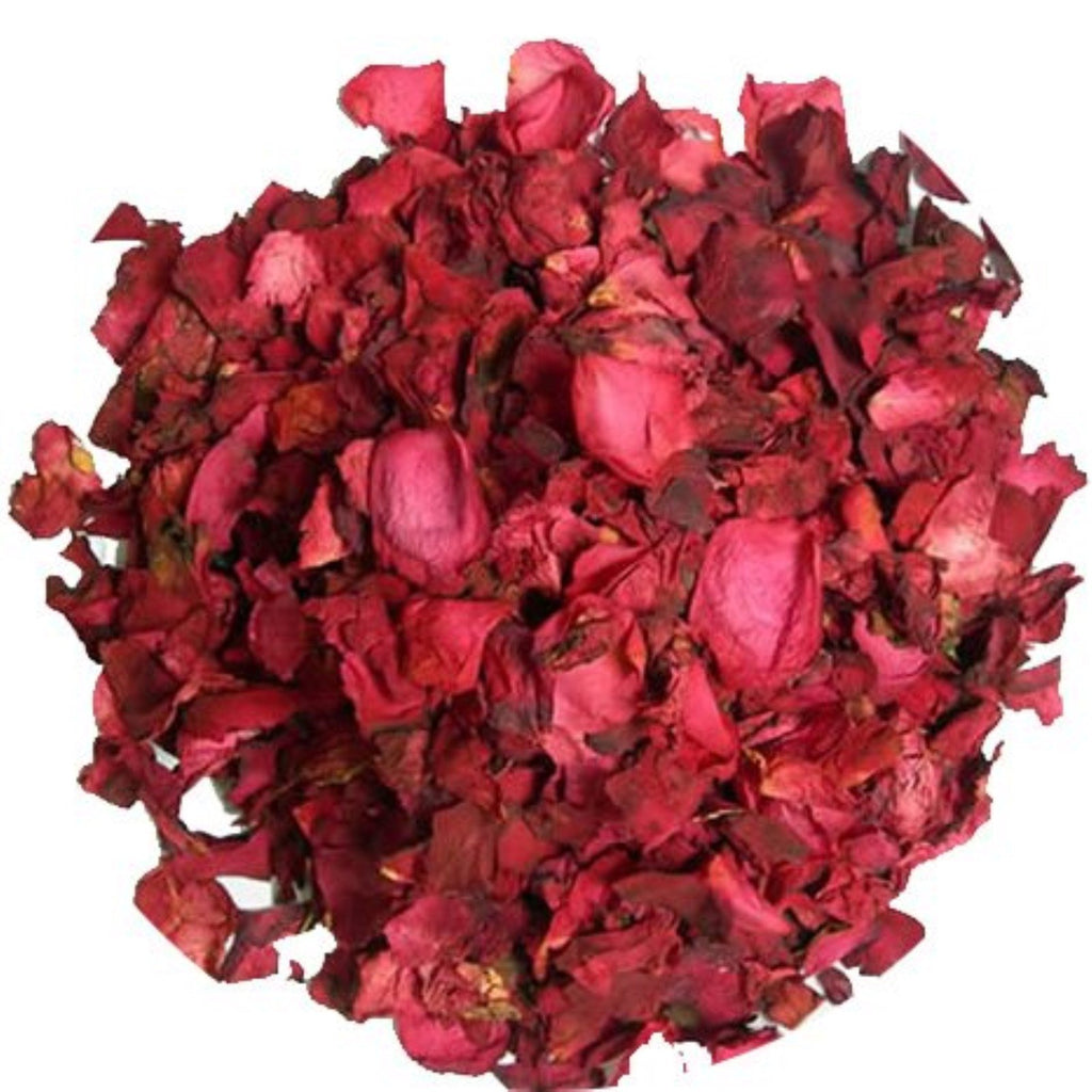 सीमांत प्राकृतिक उत्पाद, लाल गुलाब की पंखुड़ियाँ, 16 आउंस (453 ग्राम)