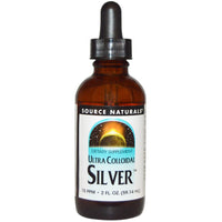 Source Naturals, Ultra Colloidal Silver, 10 PPM, 2 fl oz (59.14 ml)