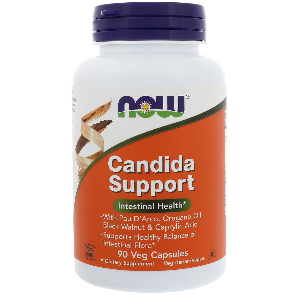 Now Foods, Candida Support, 90 capsules végétales