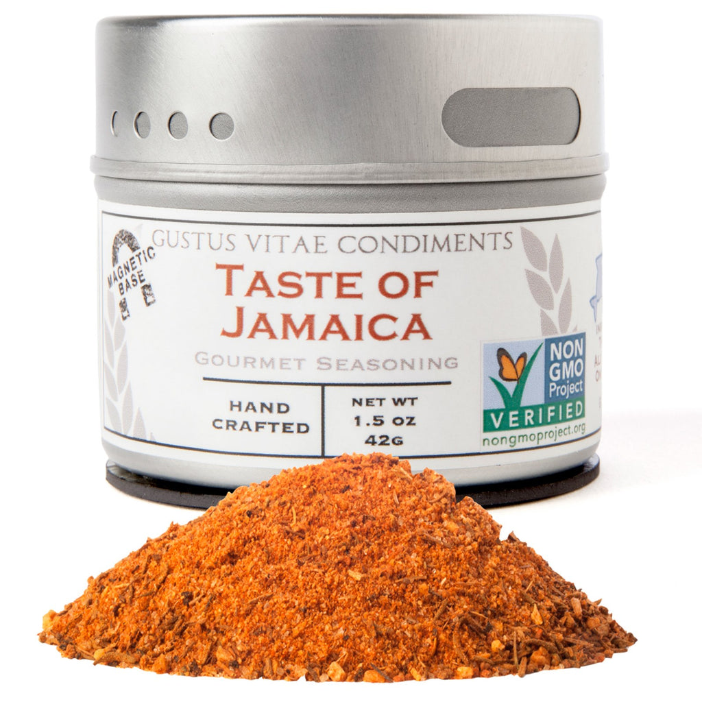 Gustus Vitae, gourmetkrydder, smak av Jamaica, 1,5 oz (42 g)