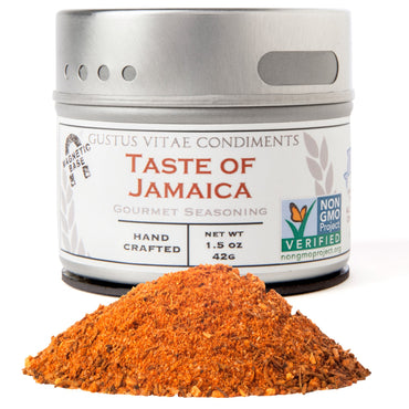 Gustus Vitae, Tempero Gourmet, Sabor da Jamaica, 42 g (1,5 oz)