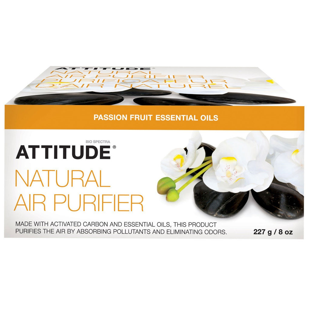 ATTITUDE, purificator natural de aer, fructul pasiunii, 8 oz (227 g)