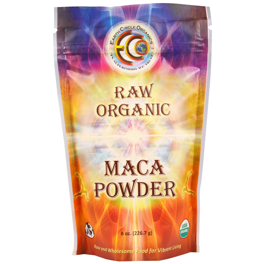 Earth Circle s, Raw  Maca Powder, 8 oz (226.7 g)