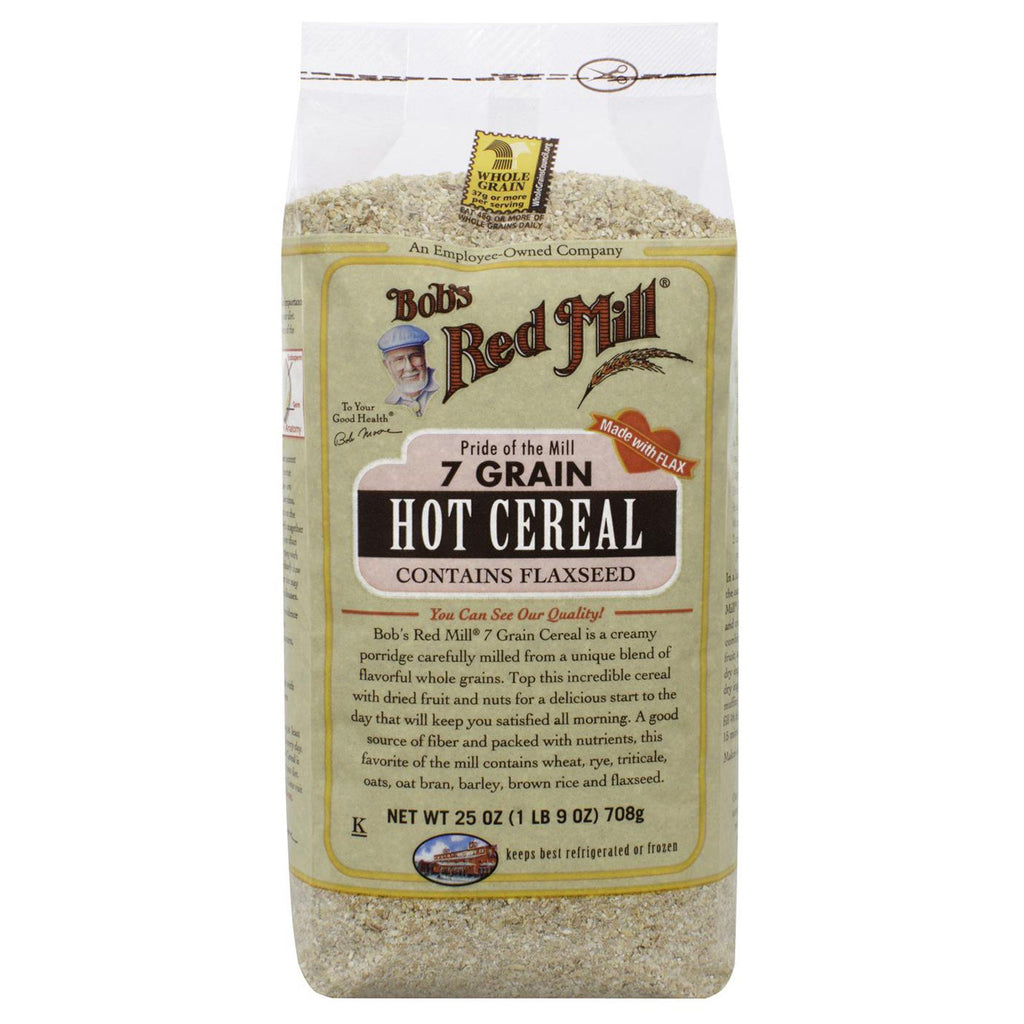 Bob's Red Mill, cereale fierbinți cu 7 boabe, 25 oz (708 g)