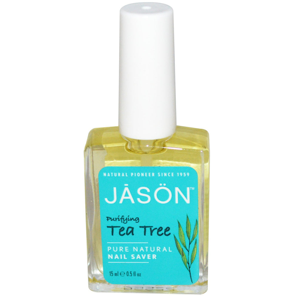 Jason Natural, Protector de uñas, Árbol de té, 15 ml (0,5 oz. líq.)