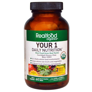 Country Life, Realfood s, Your 1 Daily Nutrition, 60 Tabs