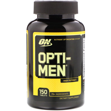 Optimum Nutrition, Opti-Men, 150 tabletas