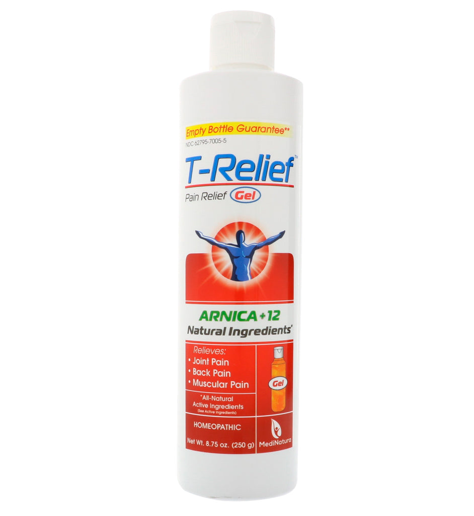 MediNatura, T-Relief, Pain Relief Gel, 8.75 oz (250 g)