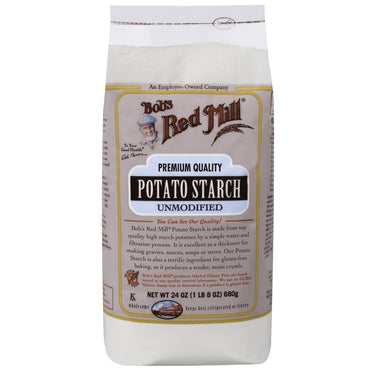 Bob's Red Mill, Potato Starch, Unmodified, 24 oz (680 g)