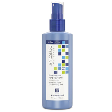 Andalou Naturals, Spray para el cabello con células madre de argán, antienvejecimiento, 6 fl oz (178 ml)