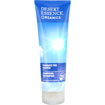 Desert Essence, s, Shampoo, Fragrance Free, 8 fl oz (237 ml)