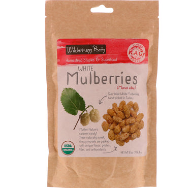 Wilderness Poets, White Mulberries, 8 oz (226.8 g)