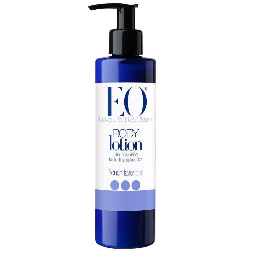 EO Products, Body Lotion, French Lavender, 8 fl oz (236 ml)