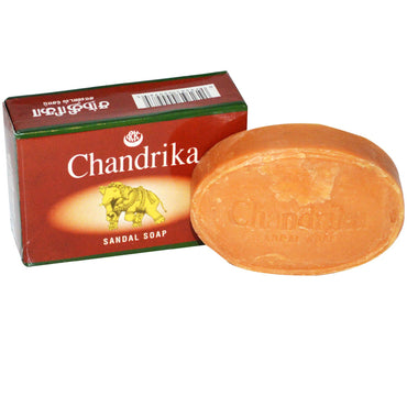 Herbal - Vedic, Chandrika, jabón de sándalo, 1 barra, (75 g)