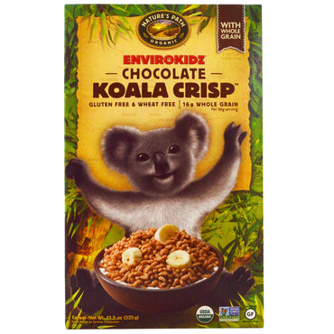 Nature's Path EnviroKidz Céréales croustillantes au chocolat Koala 11,5 oz (325 g)