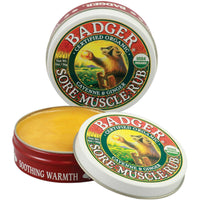 Badger Company, Sore Muscle Rub, Cayenne & Ginger, 2 oz (56 g)