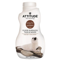 ATTITUDE, Floor Surfaces Tiles & Wood, Citrus Zest, 35.2 fl oz (1.04 l)