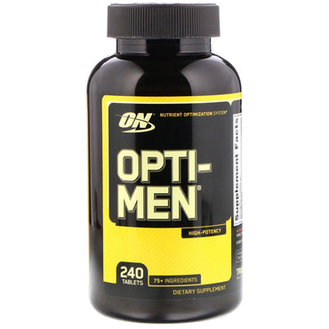 תזונה אופטימלית, opti-men, 240 טבליות