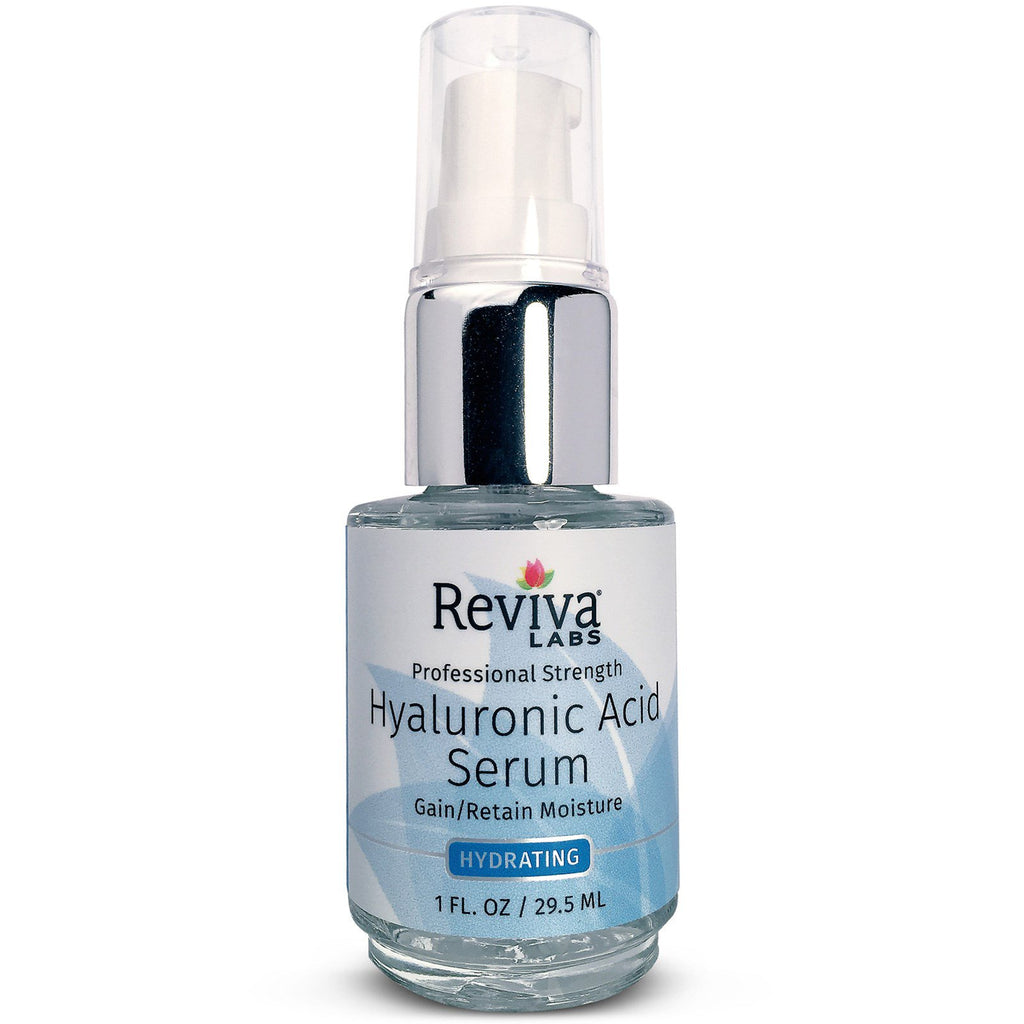 Reviva Labs, Serum z kwasem hialuronowym, 1 uncja (29,5 ml)