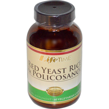 Life Time, Red Yeast Rice & Policosanol, 60 Veggie Caps
