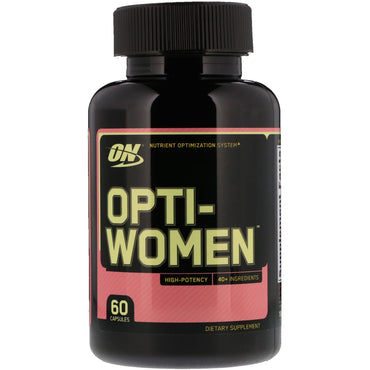 Nutrición óptima, opti-mujeres, 60 cápsulas
