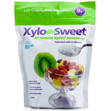 Xlear, XyloSweet, edulcorante de xilitol totalmente natural, 1 libra (454 g)