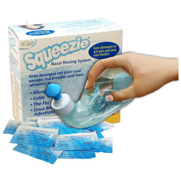 Système de rinçage nasal Nasaline Squip Squeezie 1 kit