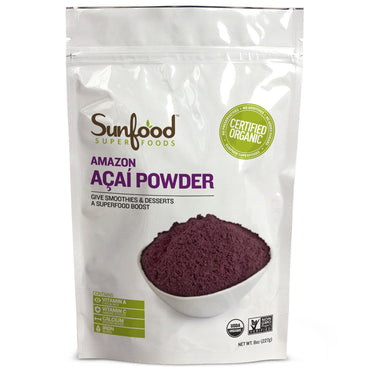 Sunfood, Amazon Acai Powder, 8 oz (227 g)