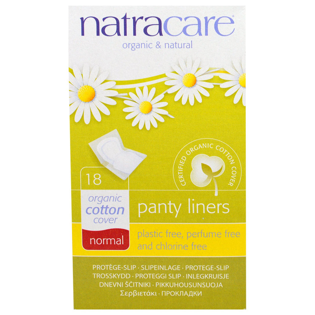 Natracare,  & Natural Panty Liners, Normal, 18 Panty Liners