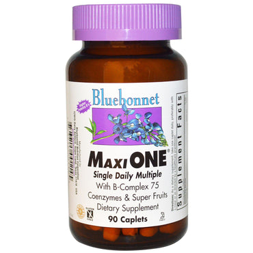 Bluebonnet Nutrition, Maxi One, Single Daily Multiple, 90 Caplets