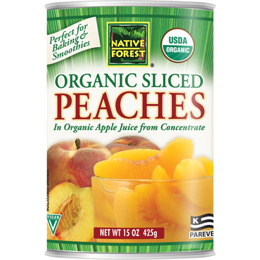 Native Forest, Edward & Sons, Native Forest,  Sliced Peaches, 15 oz (425 g)