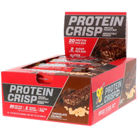 BSN Protein Crisp Chocolate Crunch Flavor 12 Bars 2.01 oz (57 g) Each