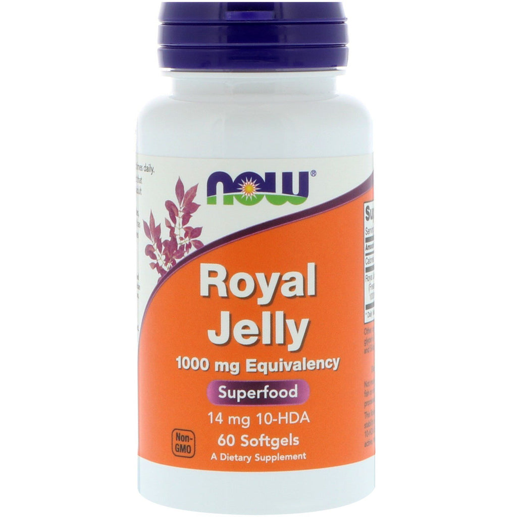 Now Foods, Royal Jelly, 60 Softgels