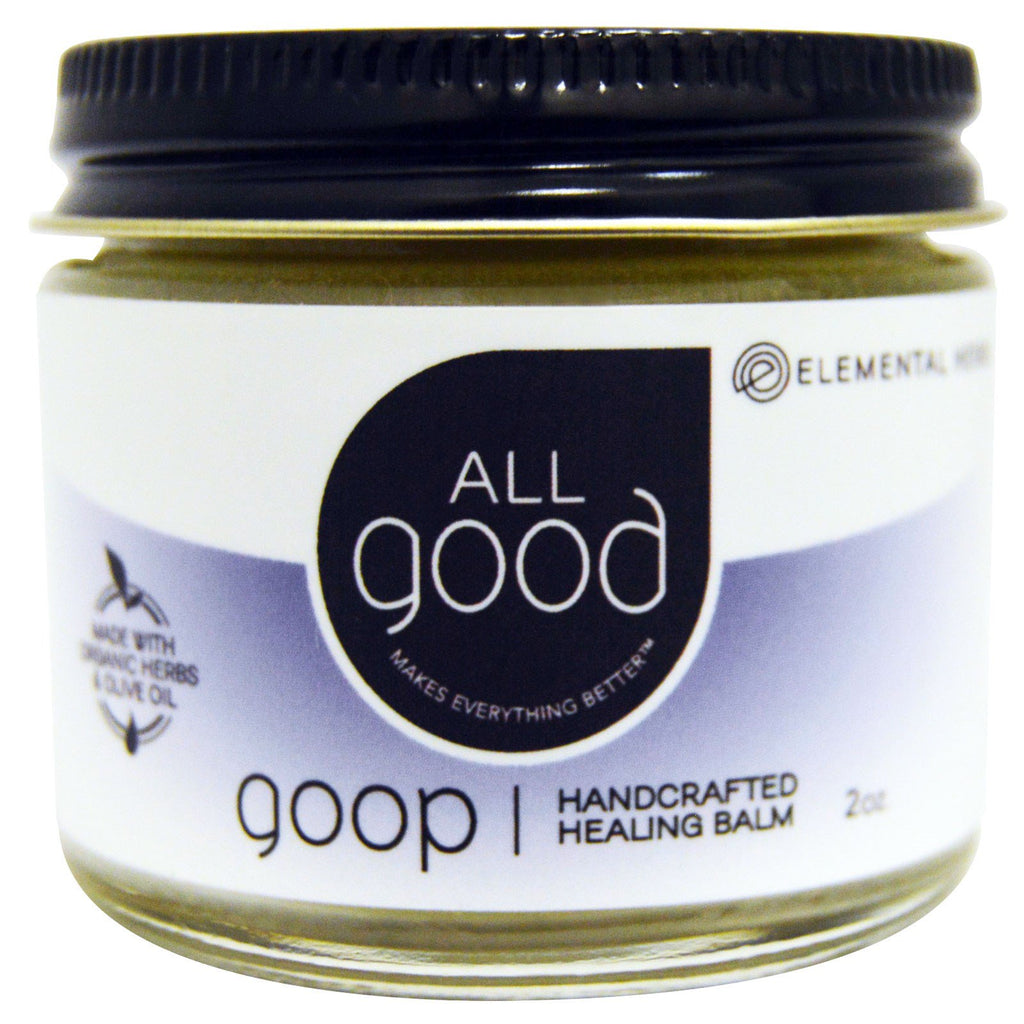All Good Products, All Good, Goop, Handcrafted Healing Balm, 2 oz