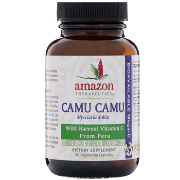 Amazon thérapeutique, camu camu, 60 capsules végétariennes