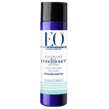 EO Products, Acondicionador sin sulfato, coco e hibisco, 8,4 fl oz (248 ml)